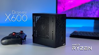 The AllNew Desk Mini X600 Is A 19L Tiny PC With The Power To Game Hands On [upl. by Geiger]