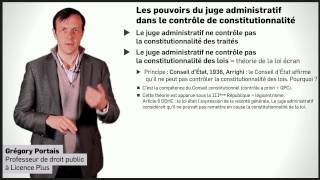 Les pouvoirs du juge administratif dans le contrôle de constitutionnalité [upl. by Gertrudis607]