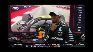 Nico Rosberg interviews Lewis Hamilton  2023 Spanish Grand Prix [upl. by Elem656]