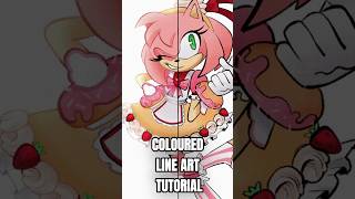 Coloured Line Art Tutorial [upl. by Coop]