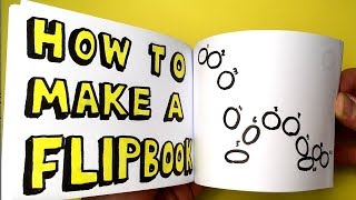 HOW TO MAKE A FLIPBOOK VERY EASY [upl. by Cobb]