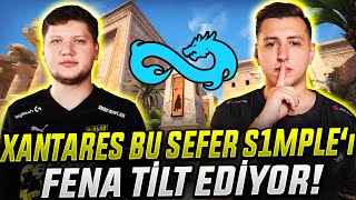 XANTARES S1MPLEa KARŞI CS2 FPL MAÇI S1MPLE XANTARESe TİLT OLUYOR w WİCADİA  Eternal Fire CSGO [upl. by Etolas]