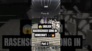 😱 ENDLICH RASENSCHACH SONG IN MINECRAFT 🎶💥 Part2 JO baut FILOWS Song mit Redstone minecraft mc [upl. by Adrea804]