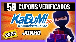 ATUALIZADO CUPOM KABUM JUNHO 2024  CUPOM DE DESCONTO KABUM JUNHO 2024 VALIDADO VERIFICADO HOJE [upl. by Iveel]