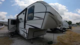 2023 Cougar Half ton 29RLI Fifth Wheel Walk Through Stock 11623 [upl. by Naerda]