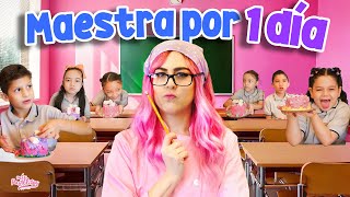 SIENDO MAESTRA POR UN DÍA  MIS PASTELITOS [upl. by Nylhsoj]