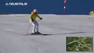 Neveitalia carving ski 20184 Pampeago Pista Agnello 02 [upl. by Intisar]