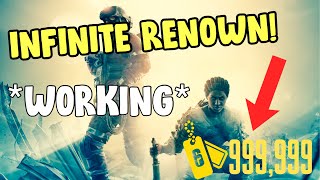 NEW FASTEST AFK RENOWN FARM METHOD IN RAINBOW SIX SIEGE WORKING JULY 2020 [upl. by Manaker773]