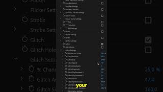 Glitch with Holomatrix shorts maxoncolor redgiant [upl. by Ynnavoj]