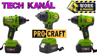 💥Aku rázový utahovák Procraft PWA50bb [upl. by Eilloh]