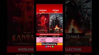 Kantra 🆚 Devara Movie Comparison ll Box Office collection shorts devara kantara [upl. by Odo463]