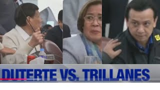 ExPresRodrigo Duterte Nagkainitan at Nagkahamonanvs Trillanes [upl. by Emelita]