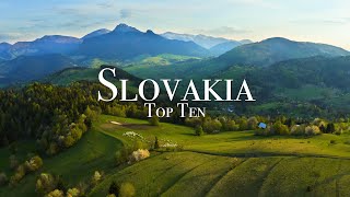 Top 10 Places To Visit In Slovakia  Travel Guide [upl. by Bysshe]