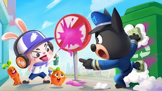 Graffiti Pranks Are Dangerous  Kids Cartoon  Police Cartoon  Sheriff Labrador  BabyBus [upl. by Aidnama]