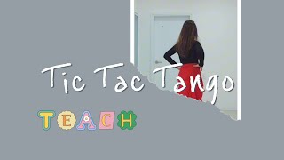 Tic Tac Tango TeachBeginner  Line Dance [upl. by Euqinotna]