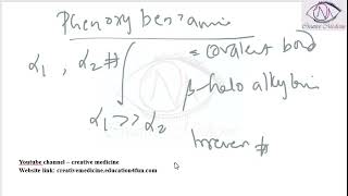 Lec 12 Antiadrenergic Drugs Alpha Blockers Phenoxybenzamine [upl. by Waldo163]