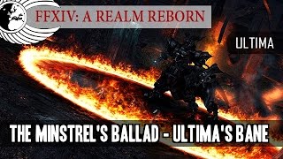 FFXIV  Ultimas Bane OST  Minstrels Ballad  Healer PoV  Odyssey [upl. by Eloci25]