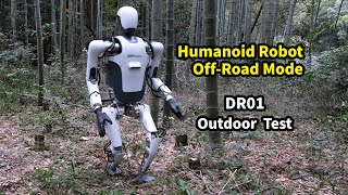 DR01 Humanoid Robot Outdoor Test [upl. by Hennahane]