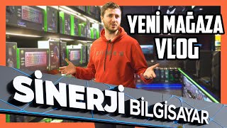 SİNERJİ BİLGİSAYARIN YENİ AÇTIĞI MAĞAZAYI GEZİYORUZ MONİTÖR ve EKİPMAN HEDİYELİ [upl. by Atte]