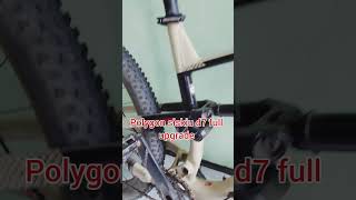 Full upgrade sepeda polygon siskiu d7 bicycle gowes shorts [upl. by Analla953]