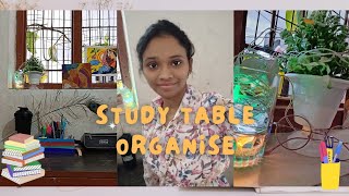 Study Table Organise 🥰 desk tour 👍 [upl. by Kassandra]