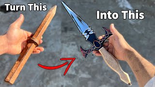 I Turned a Drill Bit into Incredible DAGGER [upl. by Ginnifer837]