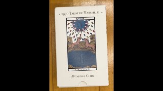 1930 Tarot de Marseille Grimaud restoration Unboxing [upl. by Cowen]