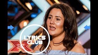 The X Factor UK 2017 Taliah Dalorto  Aint No Way  Lyrics by LyricsClub [upl. by Ainolopa]