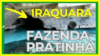 FAZENDA PRATINHA em IRAQUARA BA  A cor da água é impressionante  Conheça a história do lugar [upl. by Ray]