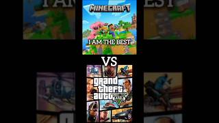 Minecraft vs Gta 5 who is best shorts trending gaming minecraft gta [upl. by Mutua]