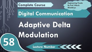 Adaptive Delta Modulation Basics Working Block Diagram Waveforms amp Advantages Explained [upl. by Ardnuhsor]