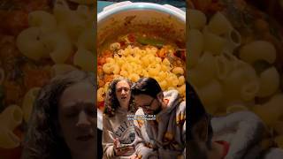 An Italian’s reaction to an Indian Pasta Biryani 🤭  Mango amp Basil funnyreaction indianpasta [upl. by Odell]