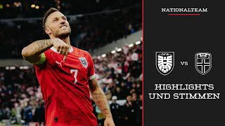 Highlights amp Stimmen  Österreich  Norwegen  51  Nationalteam  Nations League  13102024 [upl. by Ajim]