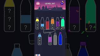 Water Short Level 347 Tutorial gamer puzzle watersortcolorlevel347 gamergamer games isometry [upl. by Tristan]