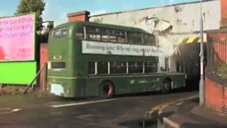 Double Decker Bus Crashes into Low Bridge in Swindon [upl. by Bathsheba]