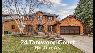 24 Tamwood Court Stoney Creek ON [upl. by Hamian]