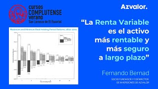 La Renta Variable es el activo más rentable y más seguro a largo plazo  Azvalor en la UCM [upl. by Rednas]