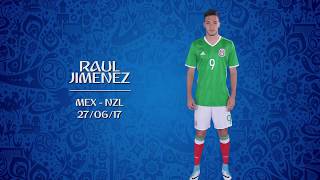 VOTE BEST GOAL Raul Jimenez MEX v New Zealand [upl. by Amaryl268]