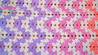 SPIKED RIPPLE  The Most Incredible Crochet Blanket [upl. by Darcy]