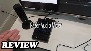 Razer Audio Mixer Review  Fully Featured Audio Mixer For Game Streaming [upl. by Yrgoerg]