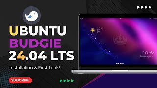 Ubuntu Budgie 2404 LTS  Installation amp First Look [upl. by Cathlene]