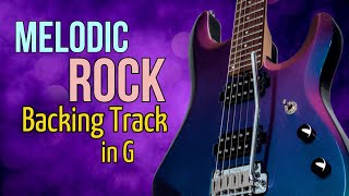 G Major Rock BACKING TRACK JAM  94 bpm [upl. by Kenrick]