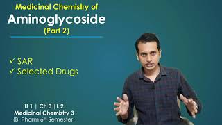 Aminoglycoside Medicinal Chemistry Part 2 SAR Structures MOA and Uses of Aminoglycosides [upl. by Thay]