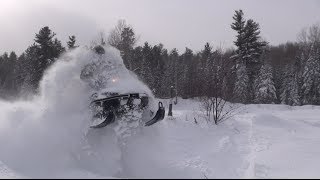 Yamaha VK540 tearing up the powder PowerModz [upl. by Yrrek]