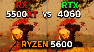 RX 5500 XT 8GB vs RTX 4060 8GB  RYZEN 5 5600  Is the Upgrade Worth it in 2024 [upl. by Dunham201]