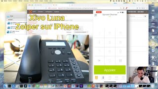 📱 Configuration Zoiper application smartphone  Xivo 69 [upl. by Selestina]