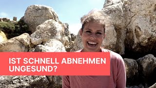 Schnell abnehmen ungesund [upl. by Nahsin]