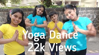 YOGA DANCE  YOGA SLIDE  YOGA DANCE FOR KIDS [upl. by Amedeo]