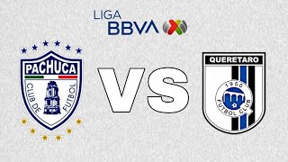 PACHUCA VS QUERETARO LIGA MX J6 [upl. by Neufer483]