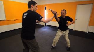 Tuhon Leslie and Tuhon Rommel demonstrate Pekiti Tirsia Kali Knife [upl. by Woodall118]